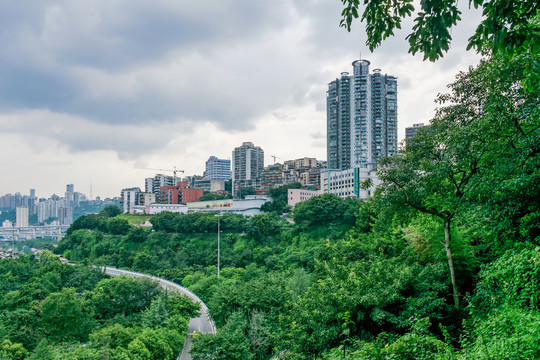 重庆山城建筑风光