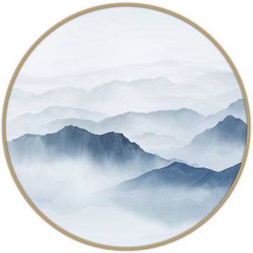 水墨山水畫