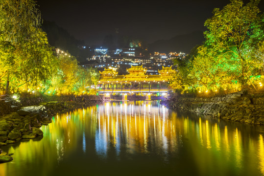 西江千户苗寨夜景