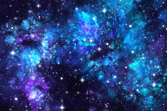 藍(lán)色星空