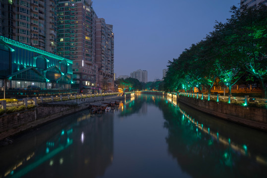 东门大桥夜景