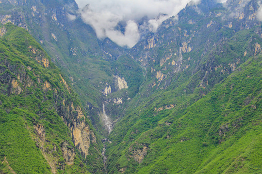 香格里拉大峡谷巴拉格宗