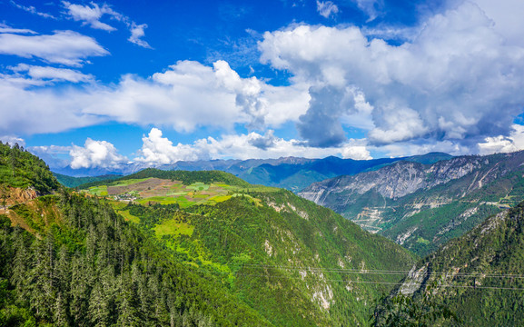 巴拉格宗香格里拉大峡谷