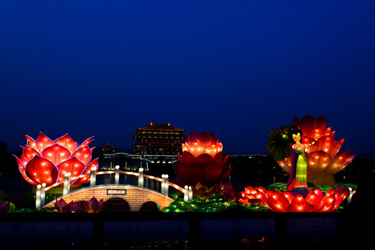 花灯夜景