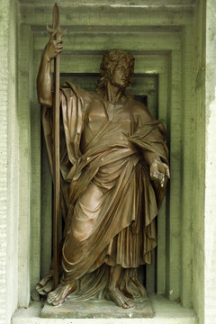 耶稣十二门徒雕像