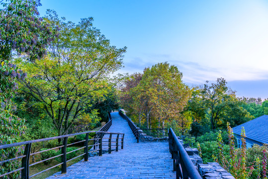 明城墙黄昏美景