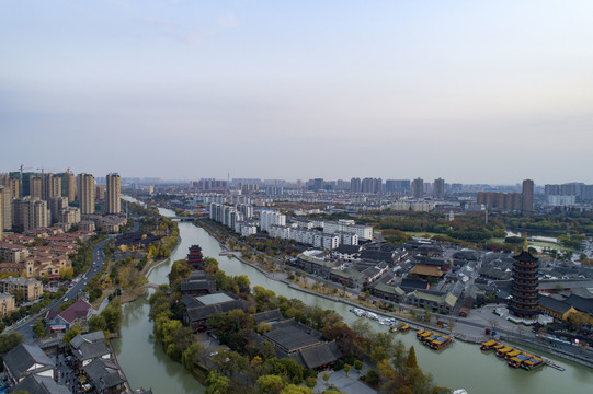 江苏省淮安市里运河清江浦城市风