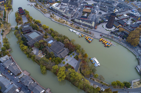 江苏省淮安市里运河清江浦城市风