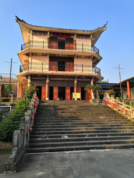 湖光岩风景区望海楼大雄宝殿