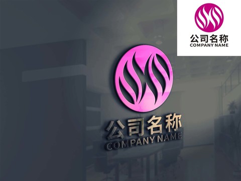 翅膀元素logo