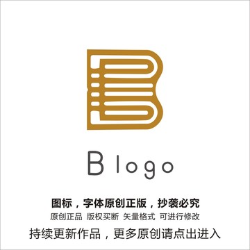 金融行业创意B字母