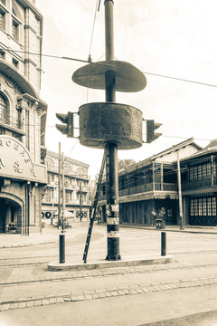 老上海信号灯