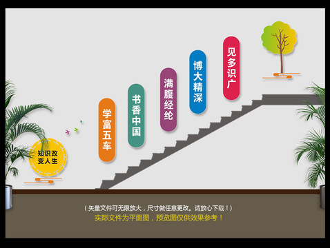 學(xué)校樓梯文化