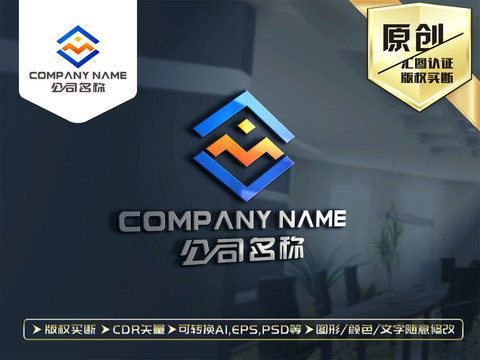 M字母标志M字母LOGO