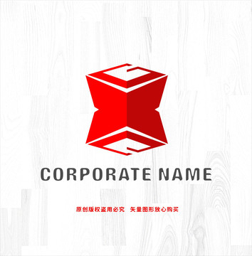 GX字母標志