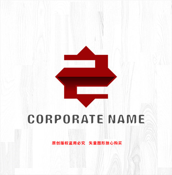 Z字母標(biāo)志機(jī)械科技logo