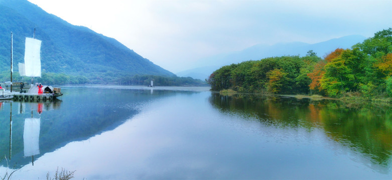 大九湖春色