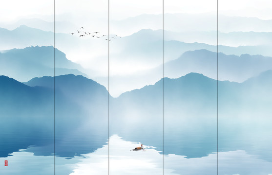 山水畫