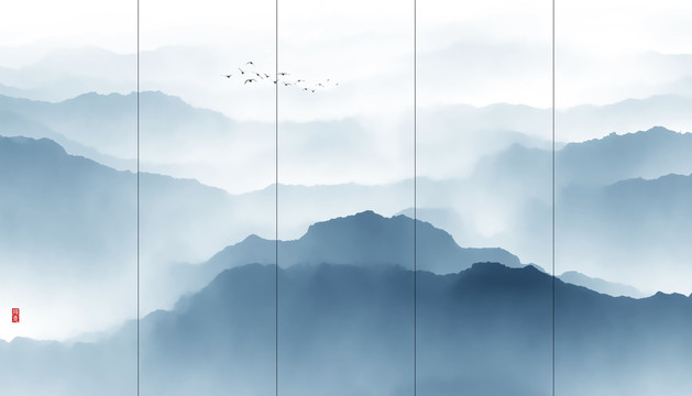 水墨山水