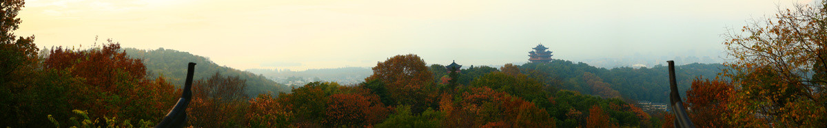 杭州吴山天风