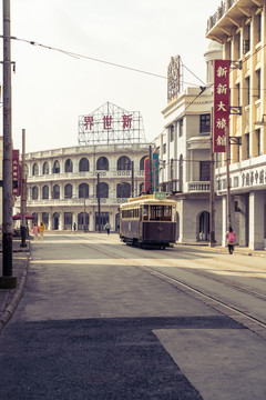 老上海民国建筑街道