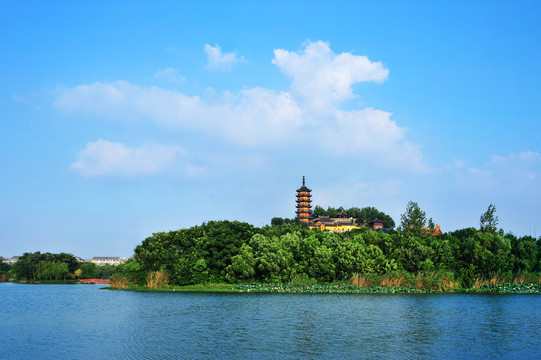 金山寺全景