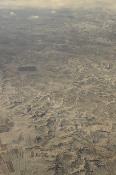 航拍祖国大地崇山峻岭