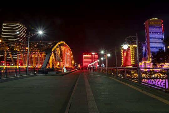 海珠桥夜景