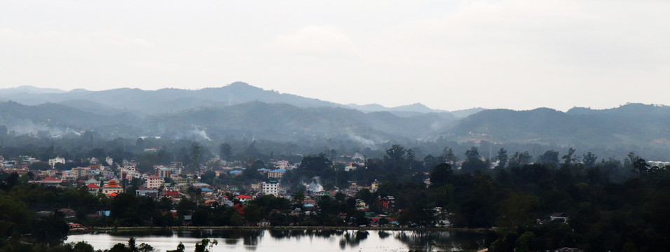 山水城市风景