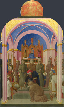 Sassetta15世纪锡耶纳画派萨塞特油画