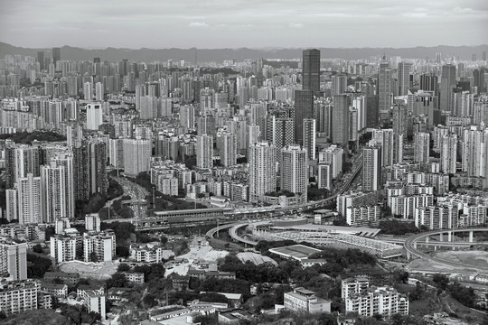 重庆主城俯瞰高清图