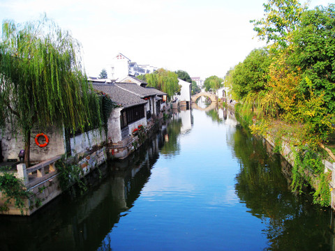 无锡荡口古镇风景