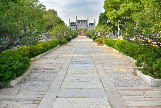 老门东石板路