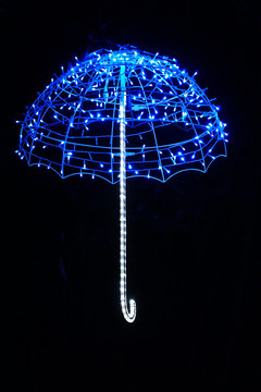 电子伞型灯