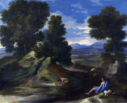 Nicolas Poussin法国画家尼古拉斯普桑古典油画