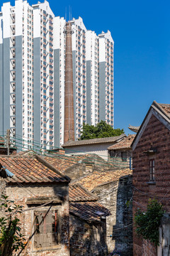 传统岭南建筑与现代都市建筑