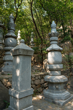 天津盘山塔林