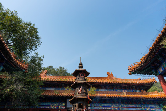 天津盘山万松寺