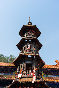 天津盘山万松寺