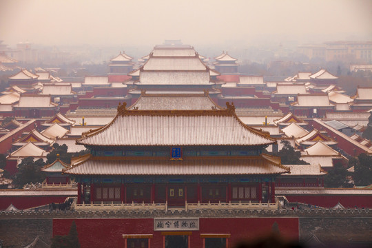 故宫雪景