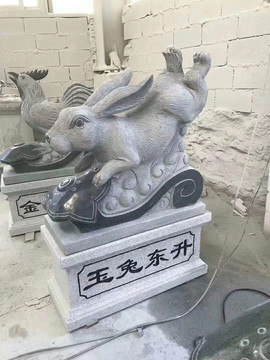 玉兔东升