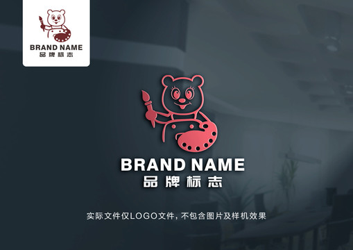 小熊美術(shù)logo
