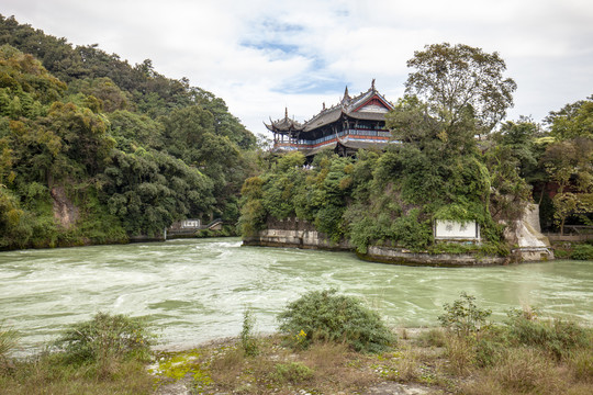 都江堰离堆宝瓶口