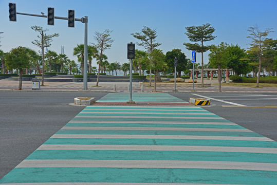 道路斑馬線