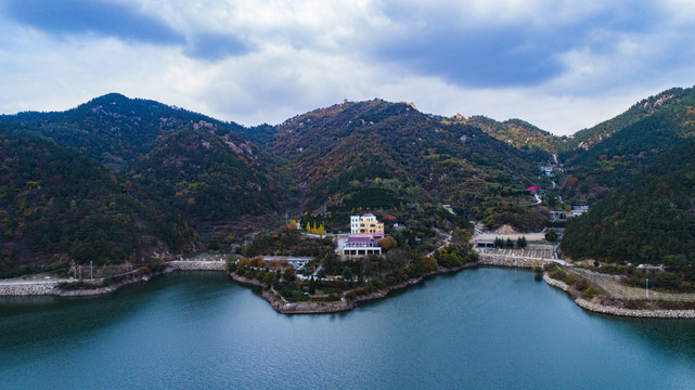 青岛崂山风景区大石村水库