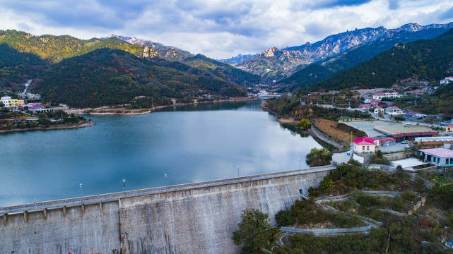 青岛崂山风景区大石村水库