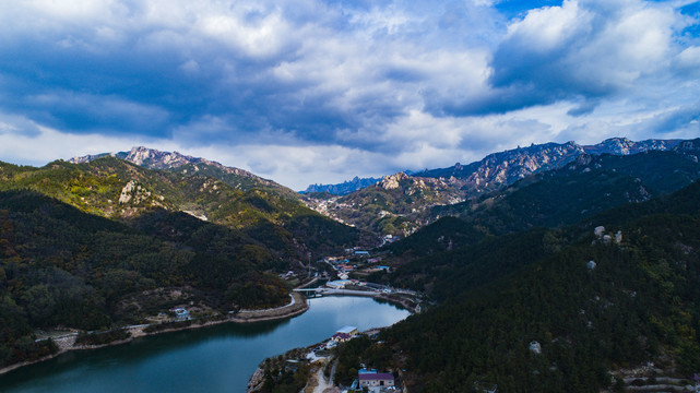 青岛崂山风景区大石村水库