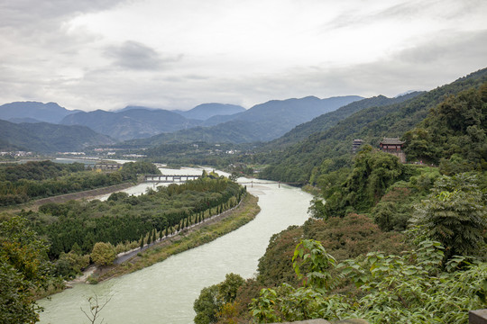 都江堰景区风光