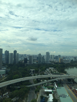 新加坡城市全貌
