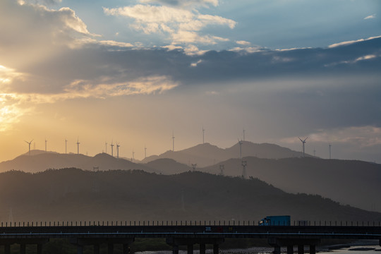 梦幻乡村早晨